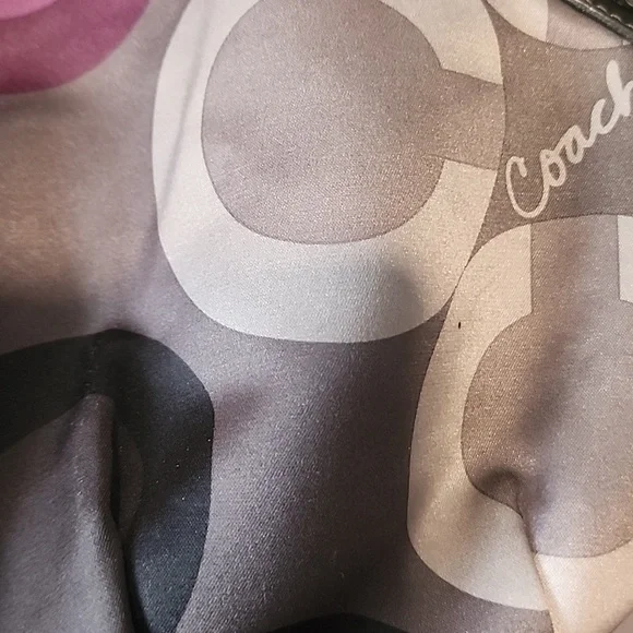 Coach Vintage Sophia Madison Women's Purple and Black Satchel Bag - Picture 5 of 11